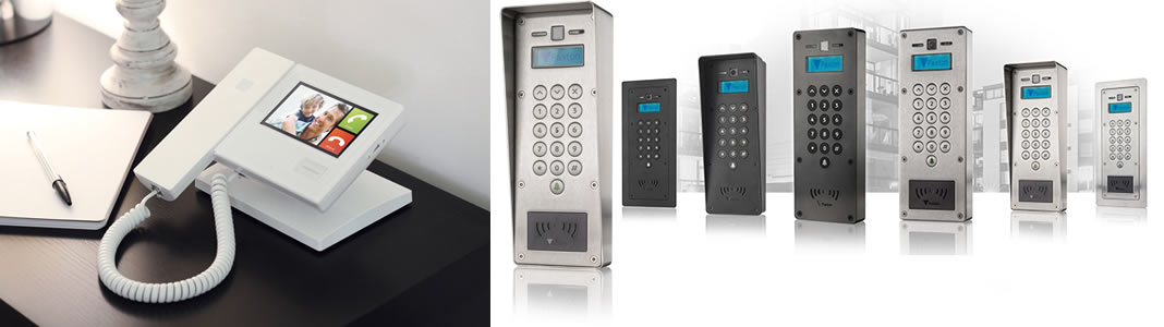 Wireless video entry systems and home intercom systems